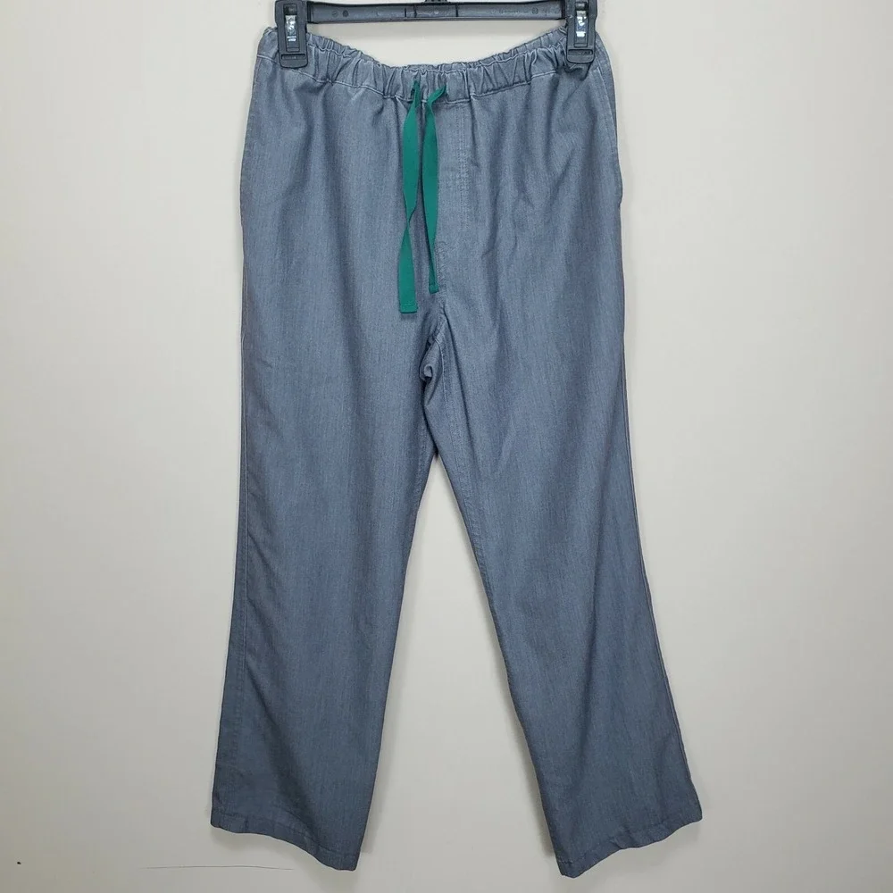 Figs Technical Collection Womens XS Grey Scrub Bottom Pants Medical Vet‎ Dentist